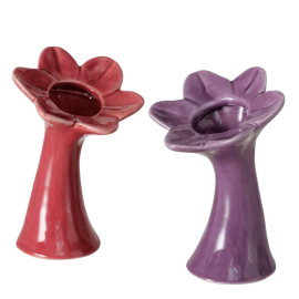 NANULA КЕРАМИЧНА ВАЗА ЦВЕТЕ 12 СМ АСОРТИ