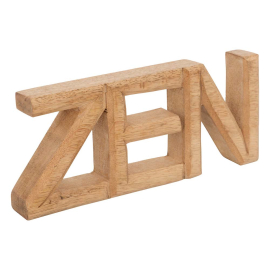 ZEN ДЕКОРАТИВЕН НАДПИС 23/3/10 СМ