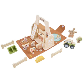 FARM ДЕТСКА ДЪРВЕНА ФЕРМА ЗА ИГРА