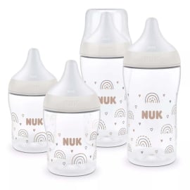 NUK PERFECT MATCH КОМПЛЕКТ ШИШЕТА 4 ЧАСТИ ДЪГА