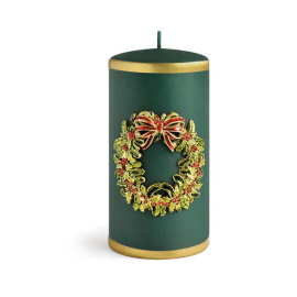 WREATH КОЛЕДНА СВЕЩ 7/10 СМ