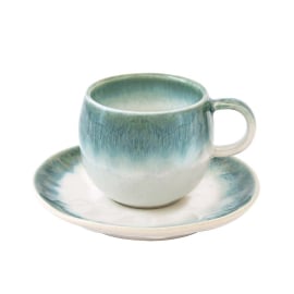 NUANCES GREEN ЧАША С ЧИНИЙКА ЗА ТОПЛИ НАПИТКИ 120МЛ