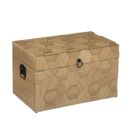 ARTY ДЪРВЕНА ДЕКО КУТИЯ СРЕДНА 53.5/33.5/32 СМ