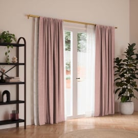 BLACKOUT ПЕРДЕ ПЛЪТНО С ПЕРДЕЛИК СЕТ 2 БР.150/250СМ