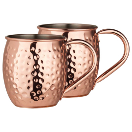 MOSCOW MULE СЕТ 2 БР.ЧАШИ ЗА КОКТЕЙЛ 550 МЛ