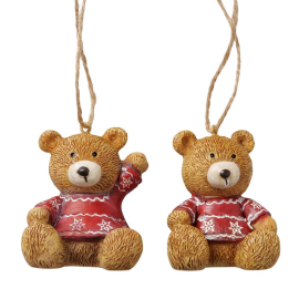 КОЛЕДНА ВИСУЛКА ЗА ЕЛХА МЕЧЕ 5/4.5/6 СМ АСОРТИ