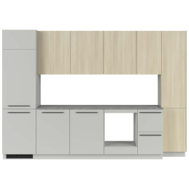 БЛОК КУХНЯ МИЛИНО МИДИЪМ-B 345/60,9/230,6 СМ