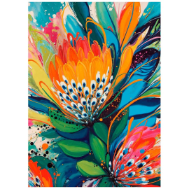 FLOWER КАРТИНА 50/70 СМ