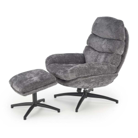 ФОТЬОЙЛ С ПОДЛАКЪТНИЦИ, ВЪРТЯЩ МЕХАНИЗЪМ И ТАБУРЕТКА ВАРИО 80/90/100 + 50/42/45 СМ