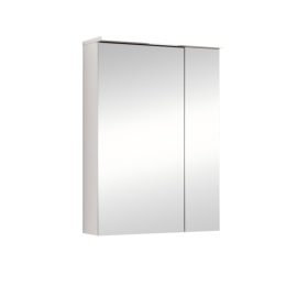 БЯЛ ГОРЕН ОГЛЕДАЛЕН ШКАФ САЛМА 50/17/70 СМ  