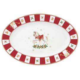 XMAS CHRISTMAS TALE ПЛАТО ЗА СЕРВИРАНЕ 35x23,5СМ