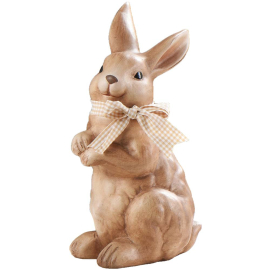 TRADITIONAL EASTER СТАТУЕТКА ЗАЙЧЕ С ПАНДЕЛКА 24 СМ