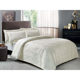 NODUS ЖАКАРД САТЕН СПАЛЕН КОМПЛЕКТ 6 ЧАСТИ С ЕДИН ПЛИК