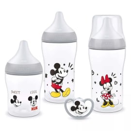 NUK PERFECT MATCH ПОДАРЪЧЕН СЕТ 4 ЧАСТИ MICKEY