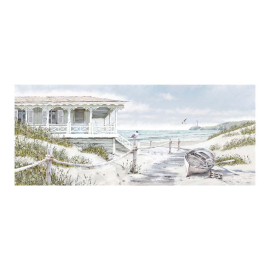 BEACH HOUSE КАРТИНА КАНАВА 60/150 СМ