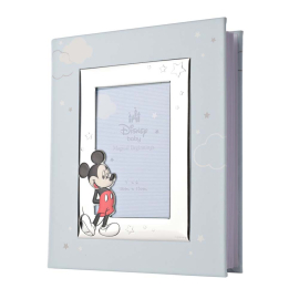 MICKEY ФОТОАЛБУМ С ПОСРЕБРЕНА РАМКА ЗА СНИМКА 10/15 СМ