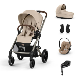 BALIOS S LUX M ДЕТСКА КОЛИЧКА 5 В 1 ALMOND BEIGE