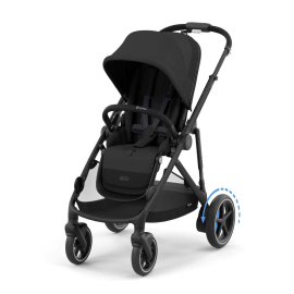 eGAZELLE S BLK BP ДЕТСКА КОЛИЧКА MOON BLACK