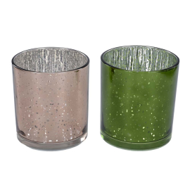 КОЛЕДНА ПОСТАВКА ЗА СВЕЩ 9/10 СМ АСОРТИ