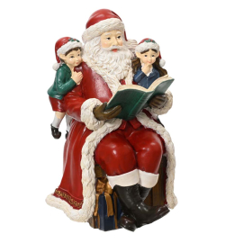 SANTA КОЛЕДНА СТАТУЕТКА ДЯДО КОЛЕДА 18 СМ