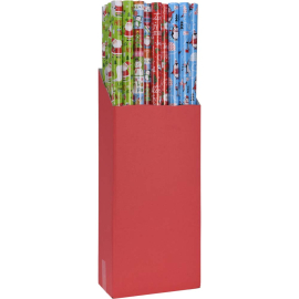 SANTA КОЛЕДНА ОПАКОВЪЧНА ХАРТИЯ 100/500 СМ АСОРТИ