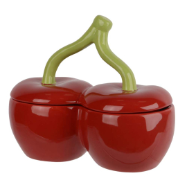 CHERRY ДЕКОРАТИВЕН БУРКАН ЗА СЪХРАНЕНИЕ ЧЕРЕШИ 19/10.5/16 СМ