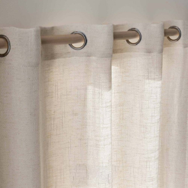 YOKO LINEN ПЕРДЕ ТЪНКО С КАПСИ 140/280СМ