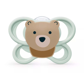 NUK PERFECT MATCH БИБЕРОН ЗАЛЪГАЛКА СИЛИКОН 0-6 М