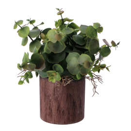 ИЗКУСТВЕНО РАСТЕНИЕ В КАШПА 20 СМ