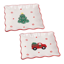 CHRISTMAS КОЛЕДНО ПЛАТО 30 СМ АСОРТИ