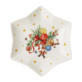 XMAS HR MORGEN / KINDERE STAR ПЛАТО 24СМ