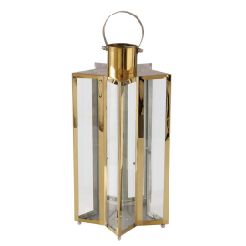 ESTRELLA КОЛЕДЕН ФЕНЕР ЗЛАТИСТ 17.5 СМ