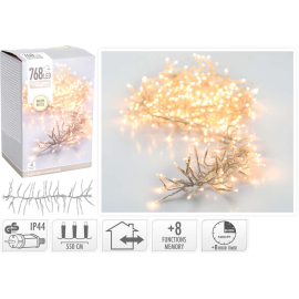 768 LED КОЛЕДНИ ЛАМПИЧКИ 550 СМ