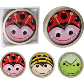 ANIMAL ДЕТСКИ СТЕНЕН ЧАСОВНИК 20 СМ АСОРТИ