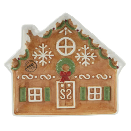 SHINY КОЛЕДНО ПЛАТО КЪЩА 22/19/3 СМ