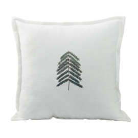 XMAS TREE HANDMADE ДЕКО ВЪЗГЛАВНИЦА С ЦИП 45/45СМ