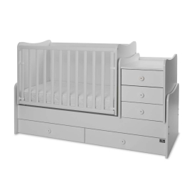 MAXI PLUS NEW БЕБЕШКО ТРАНСФОРМИРАЩО СЕ ЛЕГЛО БЯЛО 70/160 СМ