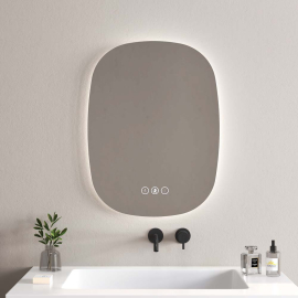 ОГЛЕДАЛО ЗА БАНЯ С LED ОСВЕТЛЕНИЕ 30/60/80 СМ