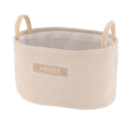 HOME КОШНИЦА ЗА СЪХРАНЕНИЕ С ДРЪЖКИ 36/25/20 СМ