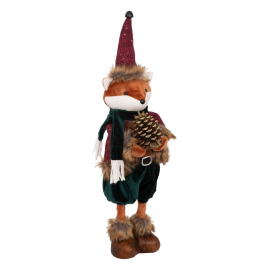 AUTUMN THE MYSTERIOUS FOREST ДЕКОРАТИВНА ФИГУРА ЛИСИЦА 15/58 СМ
