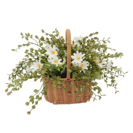 COTTAGE SPRING КОШНИЦА С ЦВЕТЯ 28 СМ