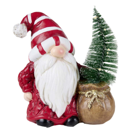 HOLY CHRISTMAS КОЛЕДНА СТАТУЕТКА ГНОМ 15 СМ