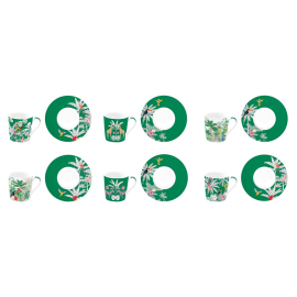 EXOTIC HEAVEN СЕРВИЗ ЗА ЕСПРЕСО 12 ЧАСТИ 100 МЛ