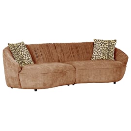 ОРАНЖЕВ МЕГА ДИВАН ЛАВЕЛО 260/115/76 СМ