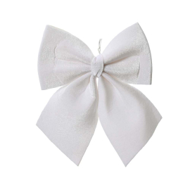 КОЛЕДНА ПАНДЕЛКА БЯЛА 20/24 СМ