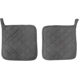 CHARCOAL GREY СЕТ 2 БР. РЪКОХВАТКА 21х21СМ