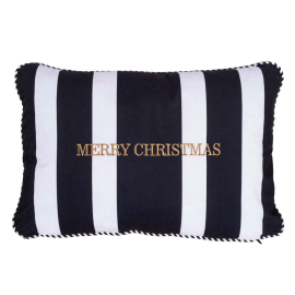 MERRY CHRISTMAS КОЛЕДНА ДЕКО ВЪЗГЛАВНИЦА С ЦИП 40/60СМ