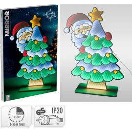 INFINITY SANTA LED НАСТОЛНА ЛАМПА КОЛЕДНА ЕЛХА