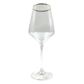 OPTIC GOLD RIM СЕТ 4БР ЧАШИ ЗА ВИНО 435МЛ