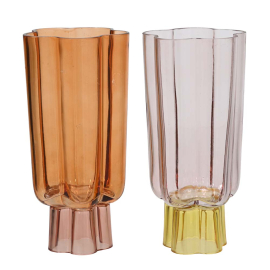 SPRING СТЪКЛЕНА ВАЗА 25.5 СМ АСОРТИ